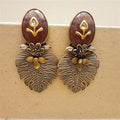 Peacock Feather Earring-0
